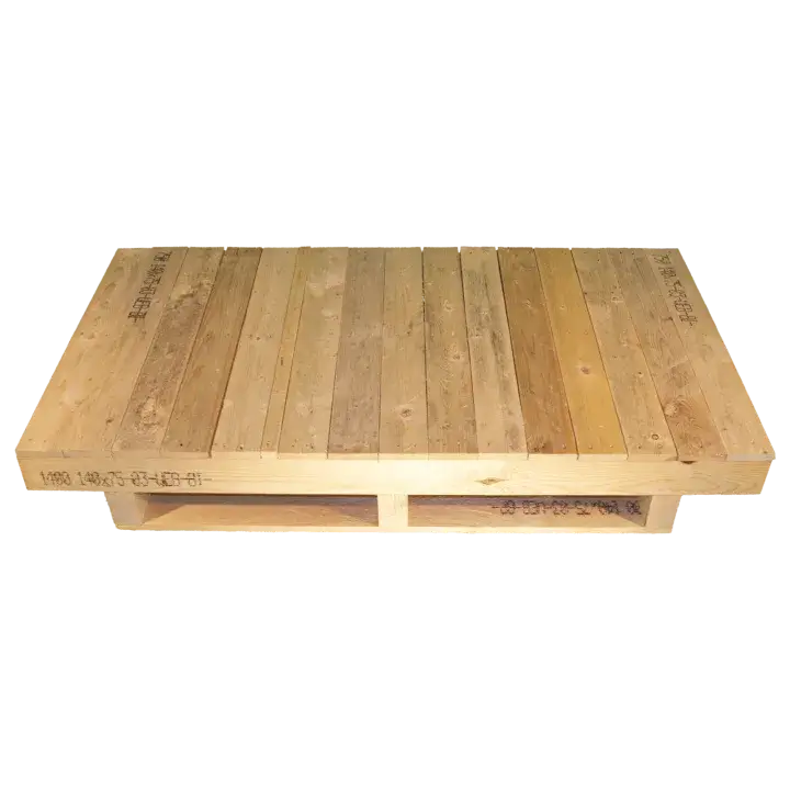 Schwerlastpalette aus Holz